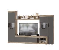 Гостиная Тесла ГС-01 дуб каньон/графит