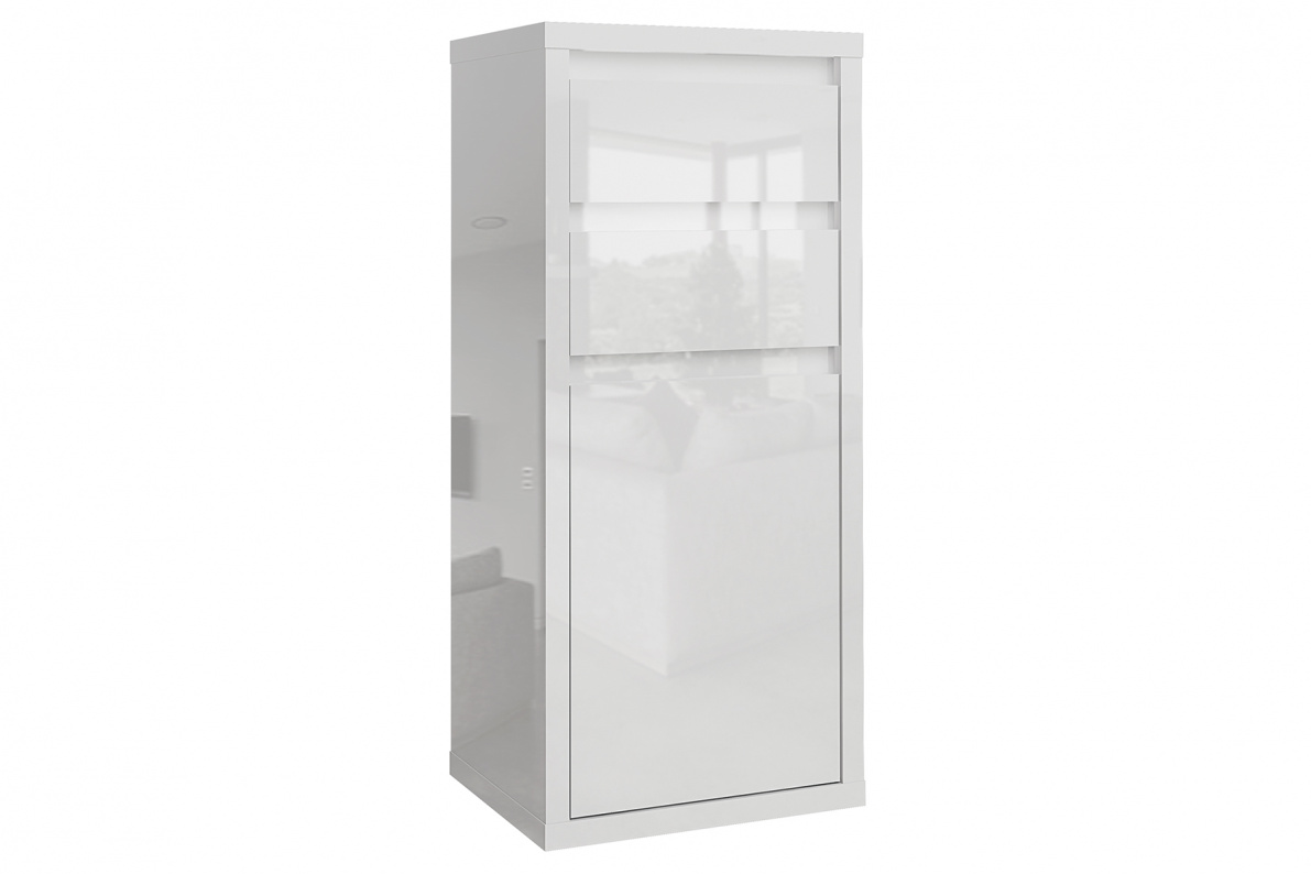 Комод с 2-мя ящиками Норден Белый