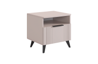 Катрин Тумба прикроватная/Кашемир/фрапучино матовый