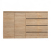 ВЕНСЕН Комод 4 ящика 2двери / Сонома