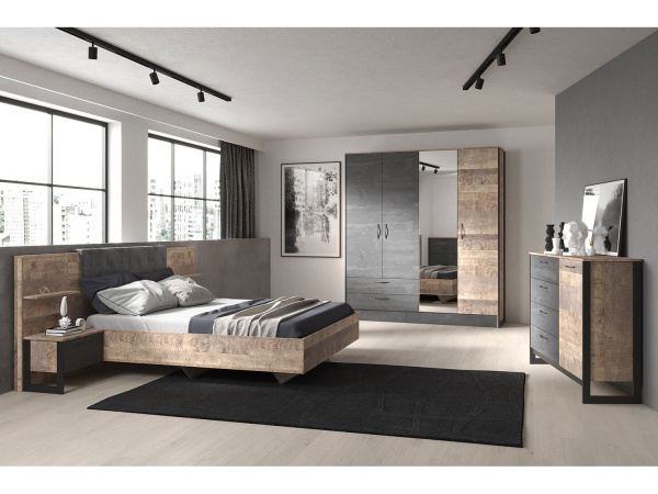 Шкаф 4-х дверный HUGO