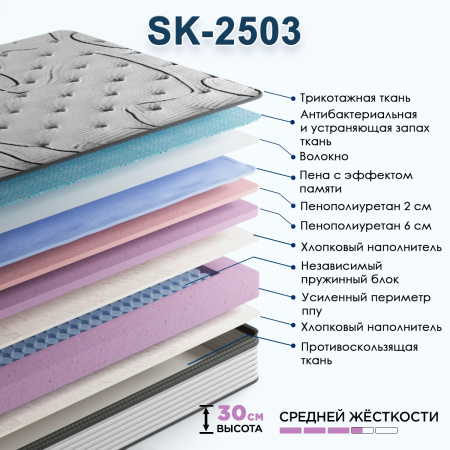 Матрас SK2503 1600*2000