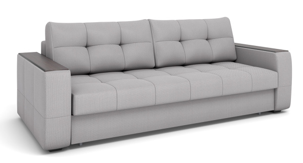 Диван "Сиэтл" дизайн 1 Softy bone, декор Структурный кофе