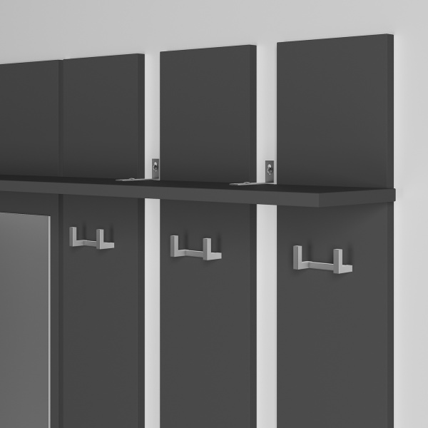 Прихожая Мия ПР-03 графит графит