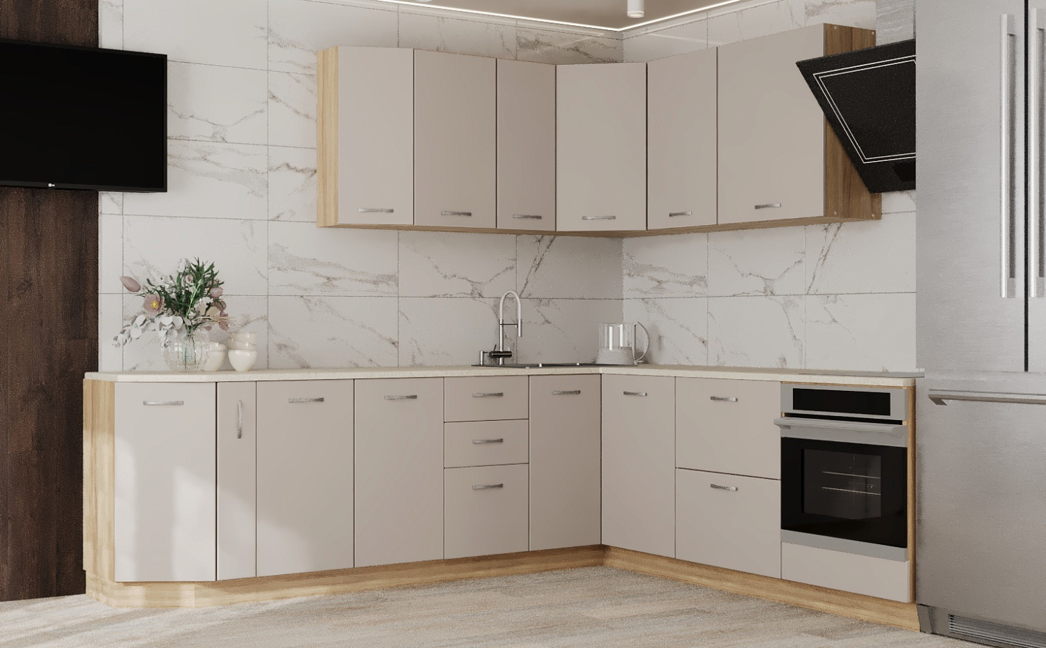 Фасад КАШЕМИР 450 для посудомоечной машины