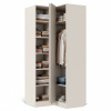 Шкаф угловой Лофт кашемир