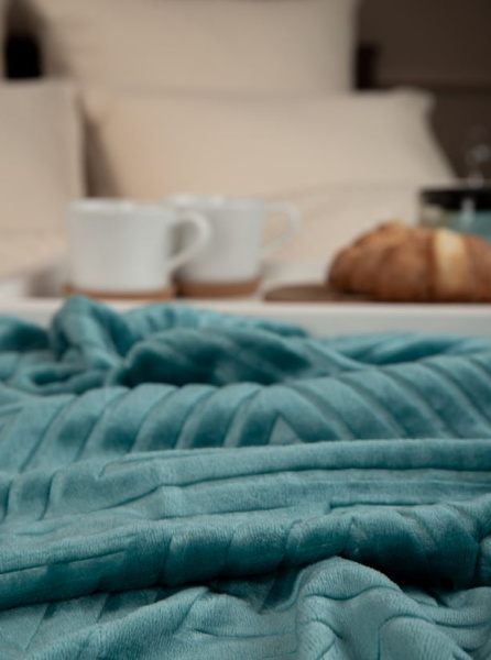 Плед Texrepublic фланель тиснёный 150*200 АРТ.93374