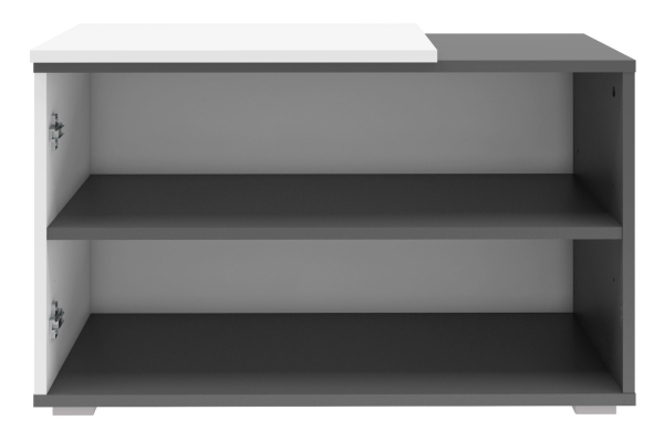 Тумба для обуви Одри Черный графит