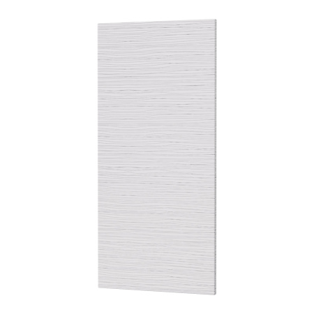 Фасад БЕЛЫЙ СТРАЙП 423 на угловой верх Высота 920