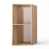 НОВА Корпус шкафа настенного торцевого / Дуб сонома