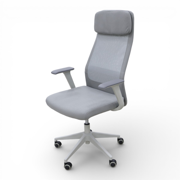 Кресло офисное 8361GR тканьYKX-100-1-LF/YKX-53-1HQ Газлифт.нейлон