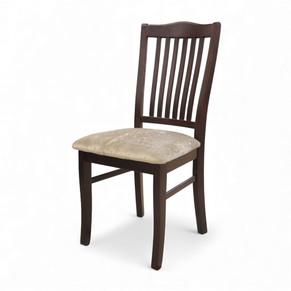 Стул  Уют М темный орех,ткань Катания 03(Светло-коричневый)