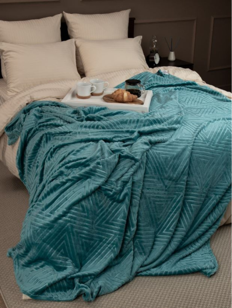 Плед Texrepublic фланель тиснёный 150*200 АРТ.93374