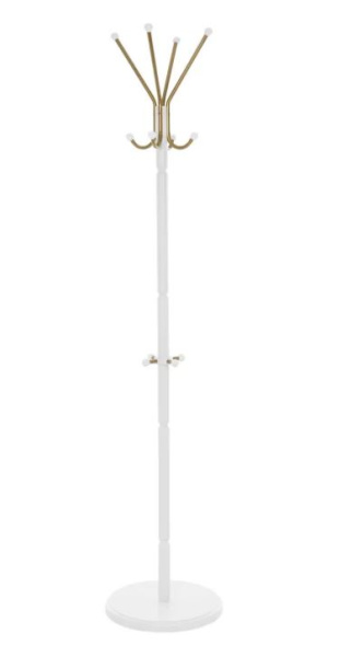 Вешалка напольная Leset Галант-1 (белый)
