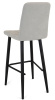 Стул Абсент NEW БАРНЫЙ Т188 жемчужный + нога барная  Bh70см 1R38  (черный)