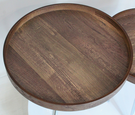 Стол журнальный Sheffilton SHT-CT18  гнутая фанера/ мет