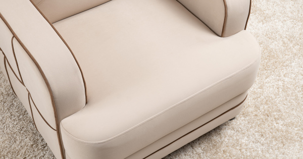 Кресло "Черри" Арт.Н ТК 284 IRIDA 02 (св-бежевый) 