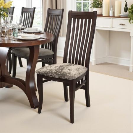 Стул Барон 2-М Катания 04 Коричневый/ Темный орех 