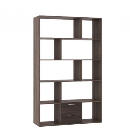 Стеллаж С-1 Дуб крафт Серый