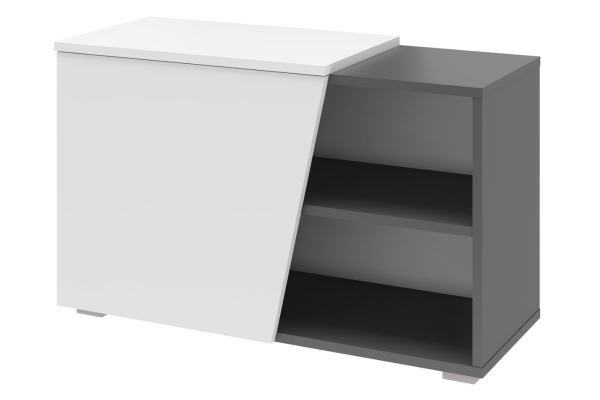 Тумба для обуви Одри Черный графит