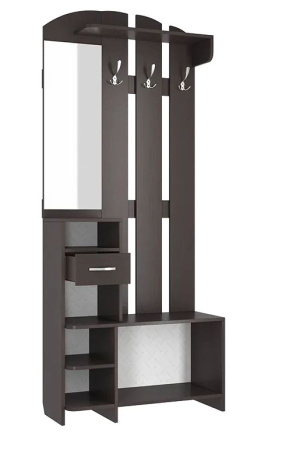 Прихожая Мила, 800х330х1950  Венге