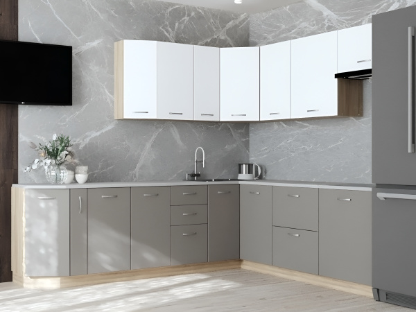 НОВА ВЫСОТА 900 Корпус шкафа настенного 1-но дверного 450 