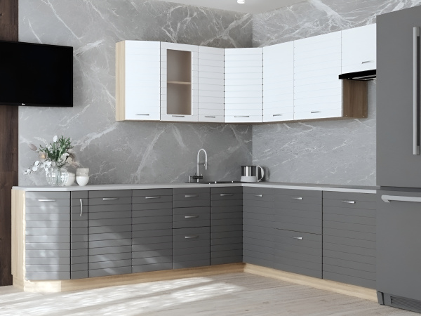 НОВА ВЫСОТА 900 Корпус шкафа настенного 1-но дверного 450 